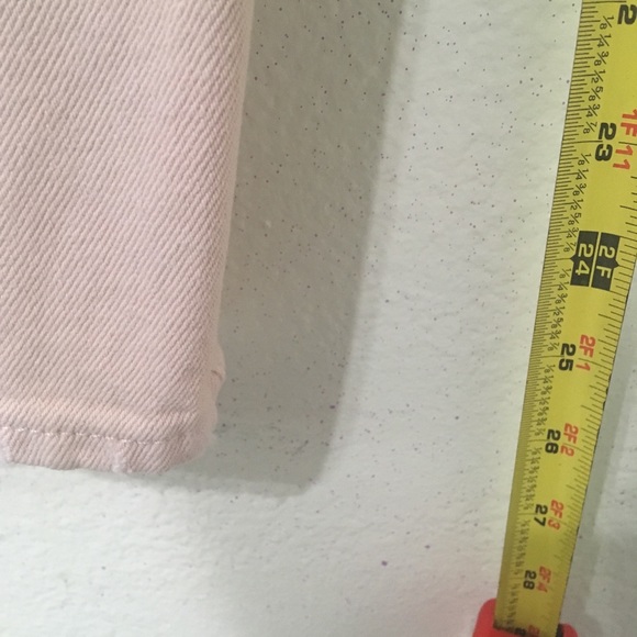 Pink Boyfriend Low Waisted 26 - New Worn - Picture 7 of 8